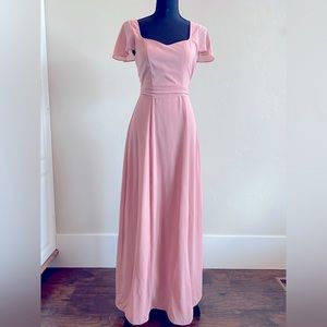 Bohme dusty rose dress